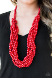 Tahiti Tropic Red Necklace