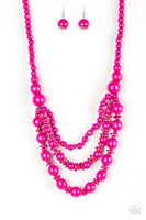 Rio Rainbows Pink Necklace