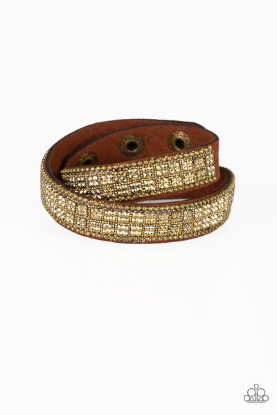 Rock Band Refinement Brass Urban Bracelet