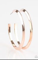 Some Like It Haute Rose Gold Hoop Earrings