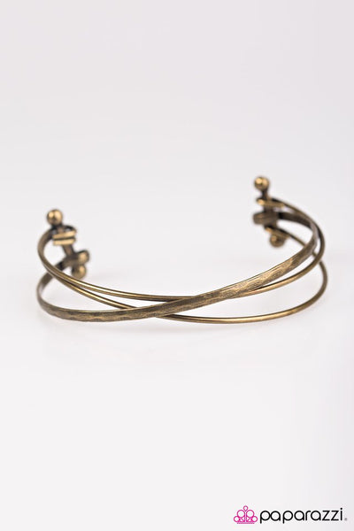 Urban Goddess Brass Bracelet