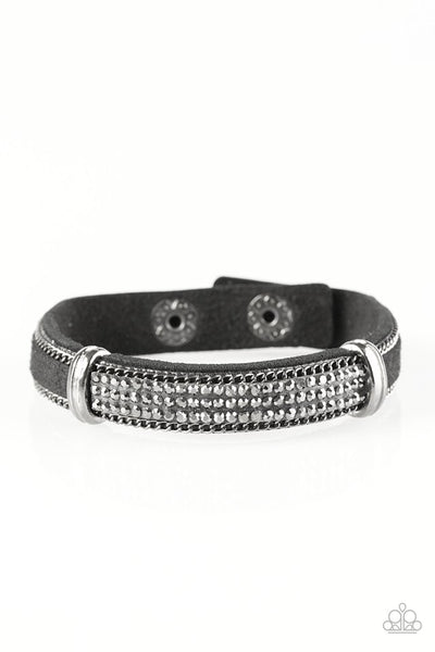 A Walk In The Spark Black Bracelet