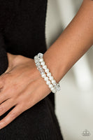 Get A Ballroom White Bracelet