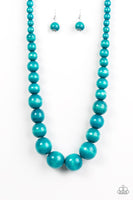 Effortlessly Everglades Blue Necklace