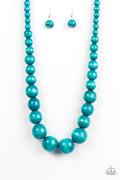 Effortlessly Everglades Blue Necklace