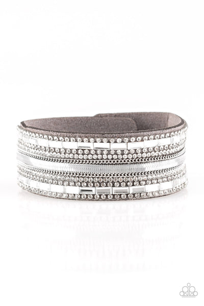 Teasingly Tomboy Silver Urban Bracelet