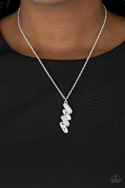 Regal Renegade White Necklace