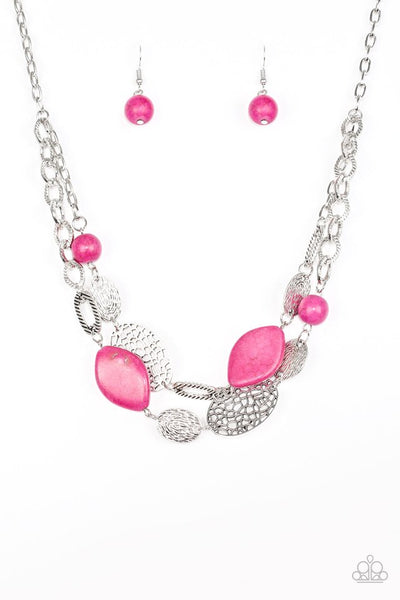 Second Nature Pink Necklace