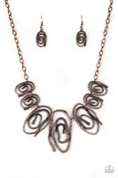 My Cave is Your Cave-Copper Necklace