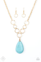 Living On A Prairie Gold Necklace
