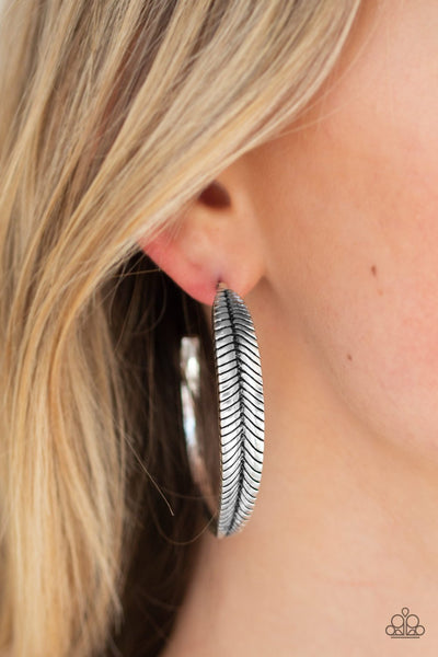 Funky Feathers -  Silver