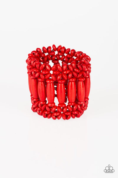 Barbados Beach Club Red Bracelet