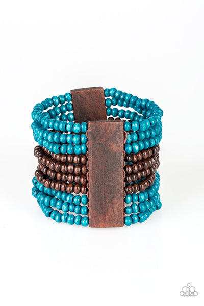 Jamaician Me Jam Blue Bracelet