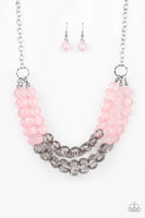 Summer Ice Pink Necklace