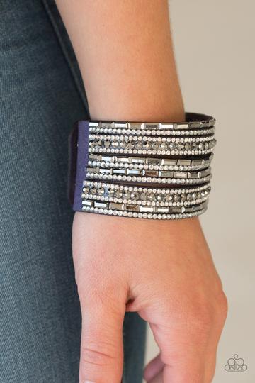 Wham Bam Glam Blue Bracelet