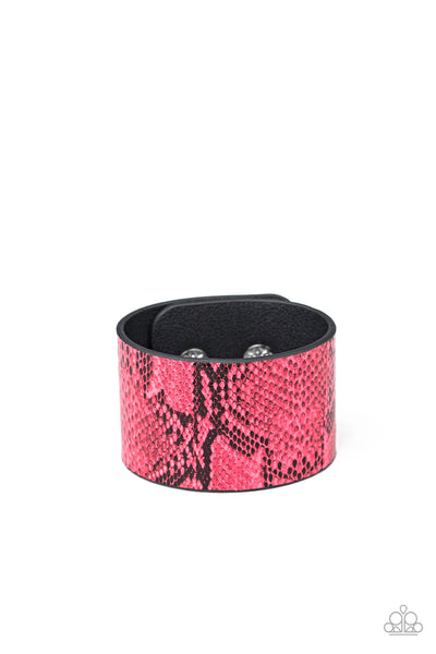 It's A Jungle Out There Pink Bracelet