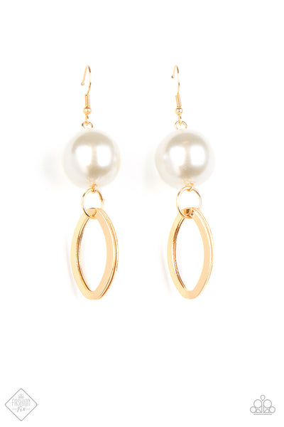 Big Spender Shimmer Gold Earring