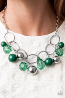Cosmic Getaway Green Necklace