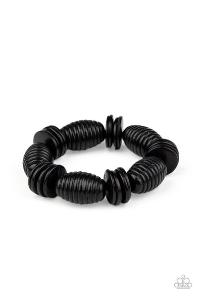 Caribbean Castaway Black Bracelet