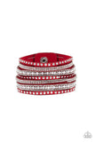 All Hustle and Hairspray Red Urban Bracelet