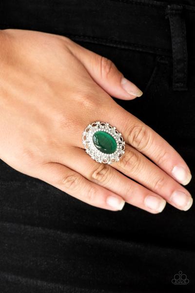 Baroque The Spell Green Ring