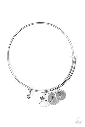 Dandelion Dreams Silver Bracelet