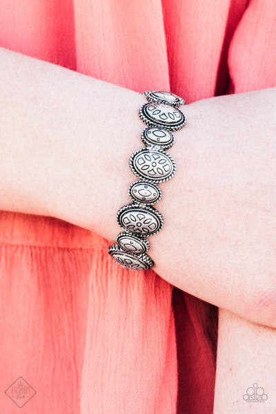 Cactus Clay Silver Braclet