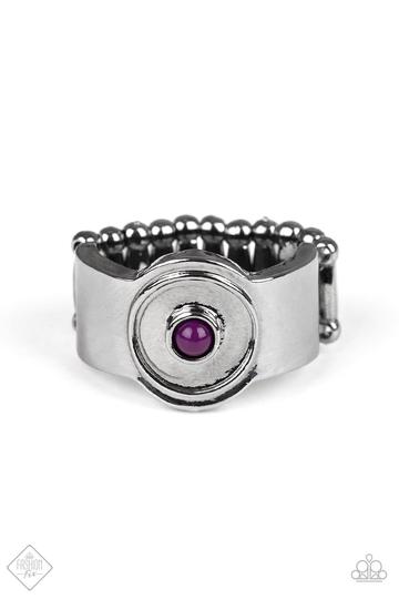 Cant Bead That! Purple Ring