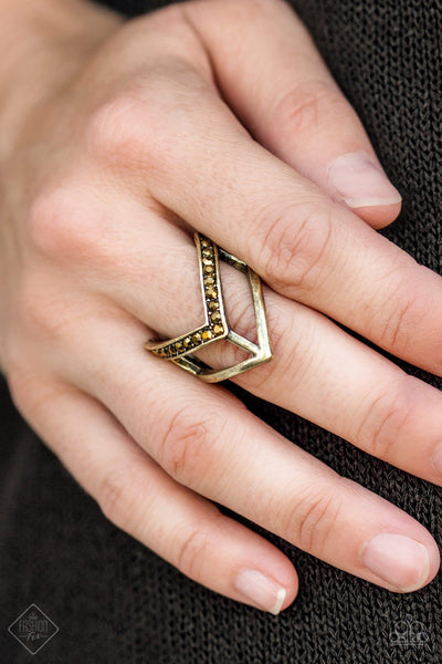 Ahead Of The Pack Brass Ring