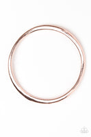 Awesomely Asymetrical Rose Gold Bracelet