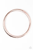 Awesomely Asymetrical Rose Gold Bracelet