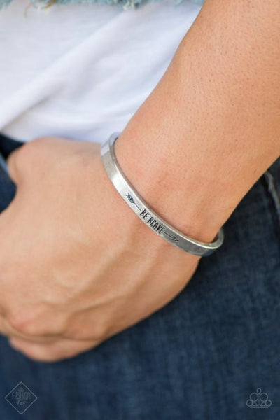 Brave and Bold Silver Bracelet