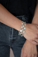 Cast A Wider Net Silver Bracelet