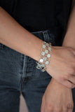 Cast A Wider Net Silver Bracelet