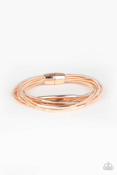 City Stretch Rose Gold Bracelet