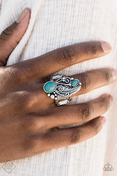 Desert Nest Blue Ring