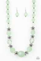 Dine And Dash Green Necklace