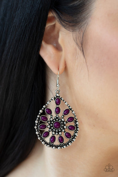 Free To Roam Purple Earring