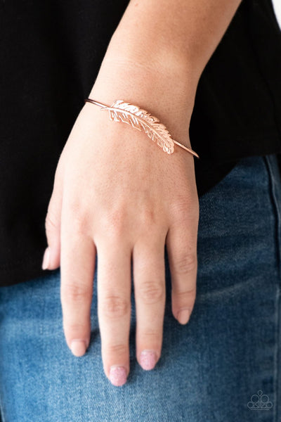 How Do You Like This FEATHER Copper Bracelet