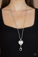 Lovely Luminosity White Lanyard