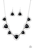 Make A Point-Black Necklace