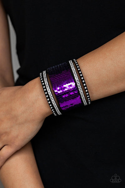 Mermaids Have More Fun Purple Bracelet