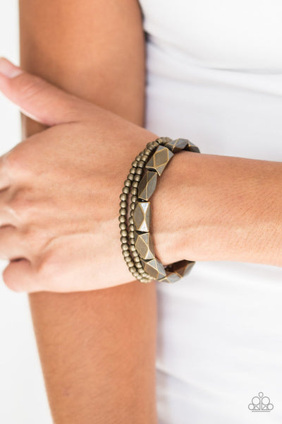 Metal Movement Brass Bracelet
