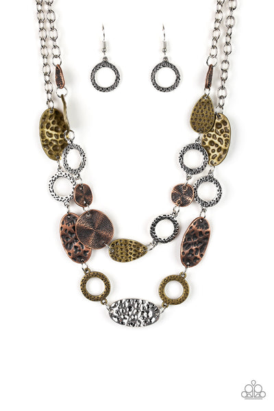 Trippin' on Texture- Multi Necklace