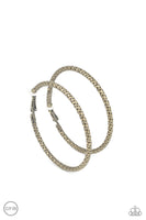 Subtly Sassy- Brass Clip On