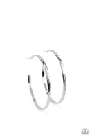 Reporting for Duty- Silver Hoop