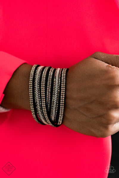 Royal Razzle Black Bracelet