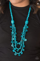 Safari Samba Blue Necklace
