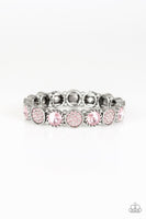 Take A Moment To Reflect Pink Bracelet