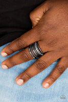 The Steel Of Night Black Ring